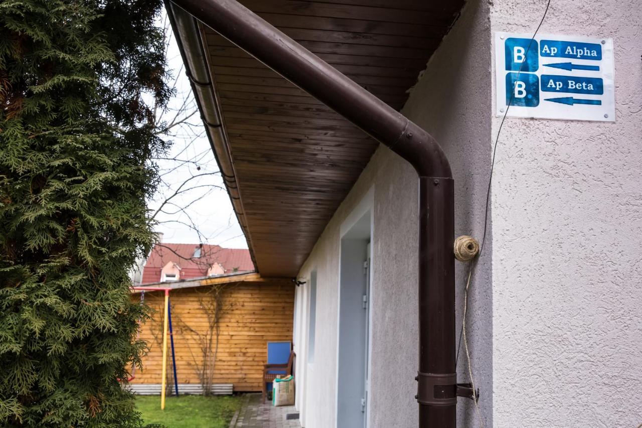 Apartament Beta Appartement Bistriţa Buitenkant foto